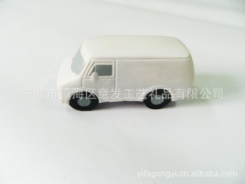 供應(yīng)PU面包車 PU交通工具 PU玩具汽車 寧波慢回彈pu玩具車