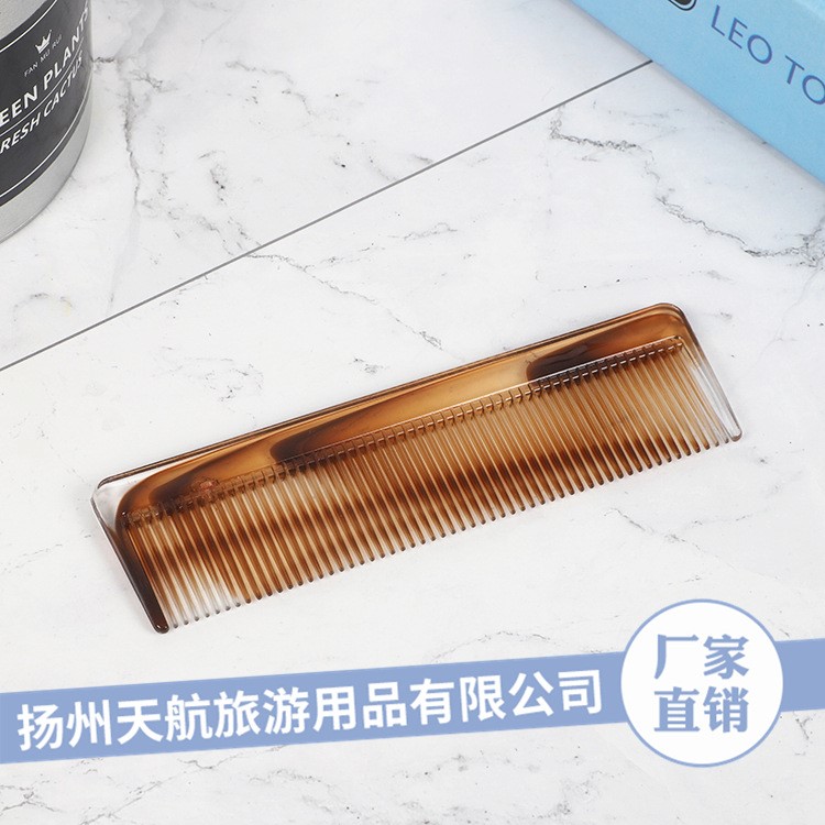 批發旅游用品 一次性梳子圓柄長條折疊梳子各式各樣可定加制logo