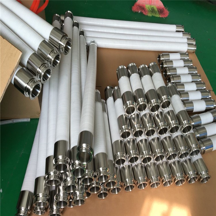 GREATFLEX食品級衛生級凈水處理透明鋼絲增強高壓硅膠軟管