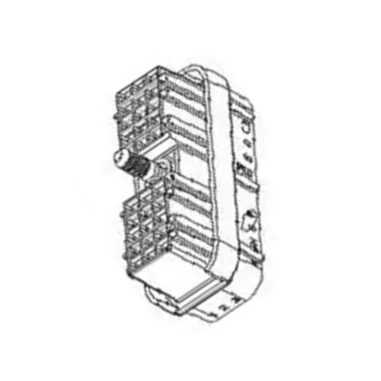 德尔福Delphi汽车连接器15492545-B 3排30位置接插件