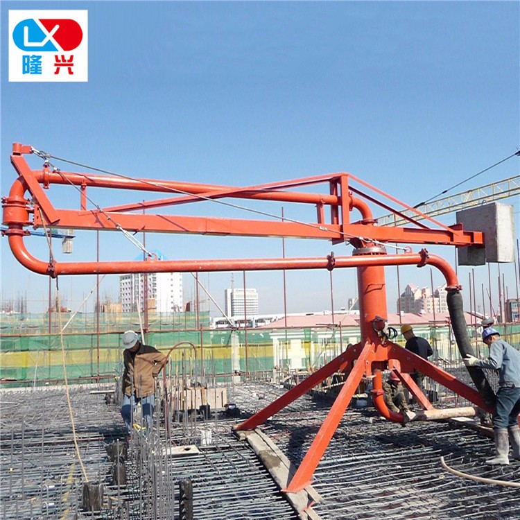 廠家現貨供應框架式手動布料機混凝土機械 小型混凝土12米布料機