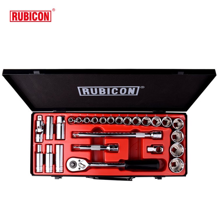 日本羅賓漢RUBICON RGS026 26件套套筒扳手 汽修汽保棘輪工具套裝