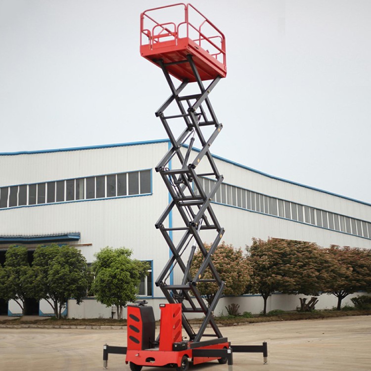 移動式升降機 施工高空作業(yè)車 電動液壓升降平臺 小型剪叉升降機