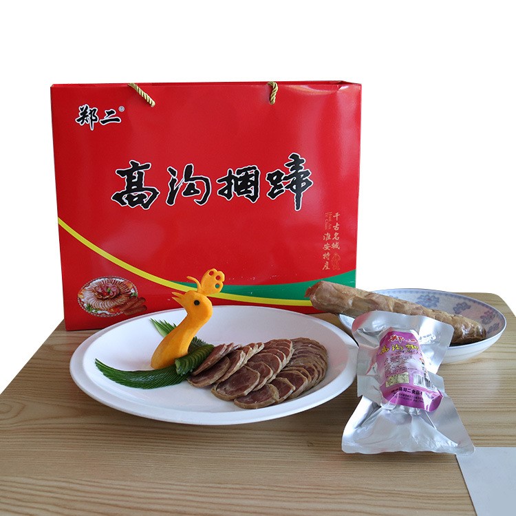 淮安優(yōu)品漣水鄭二捆蹄250g捆蹄豬肉類皮香腸火腿腸淮安特產(chǎn)禮品
