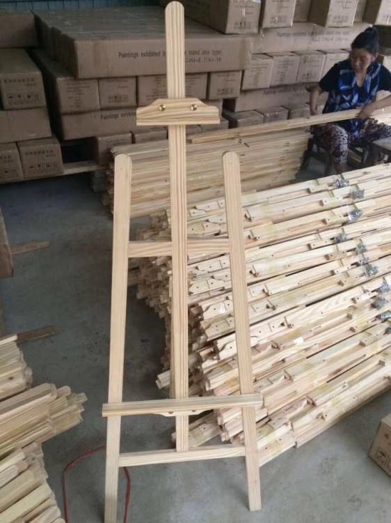 木畫(huà)架，寫(xiě)真畫(huà)架，木質(zhì)掛畫(huà)架