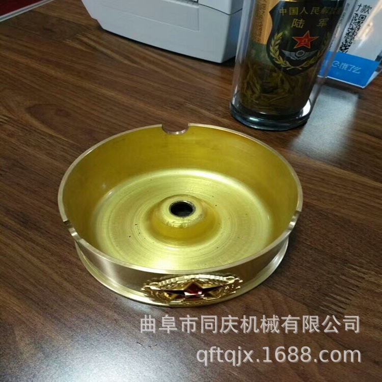 暢銷 煙缸工藝品122彈殼煙灰缸軍旅禮品紀念品 同慶彈殼工藝品