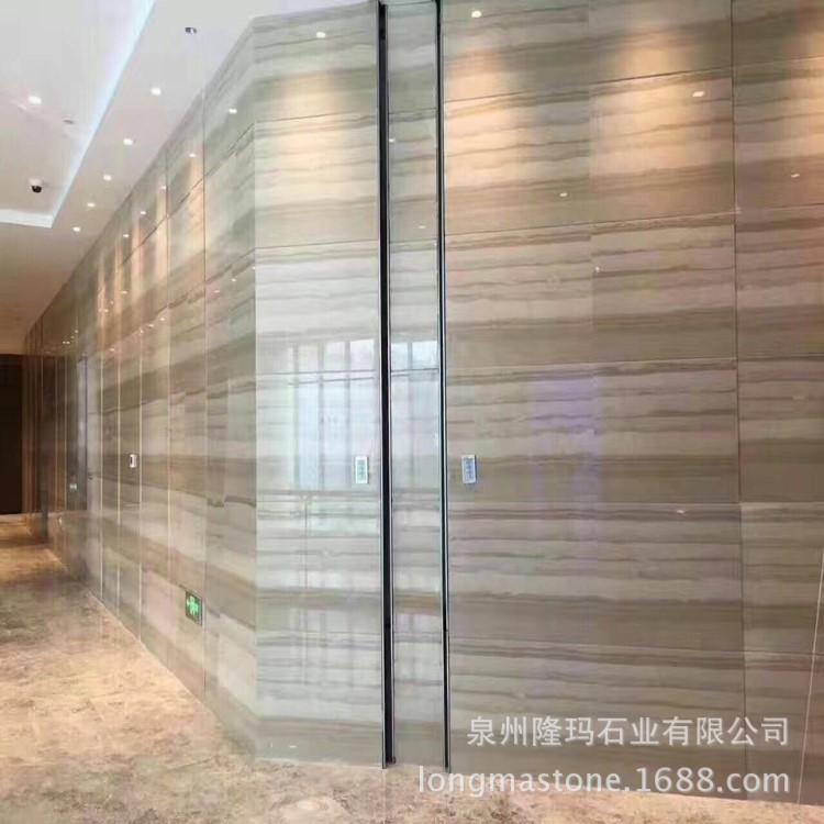 【木紋系列】供應室內裝飾高端材料意大利木紋大理石