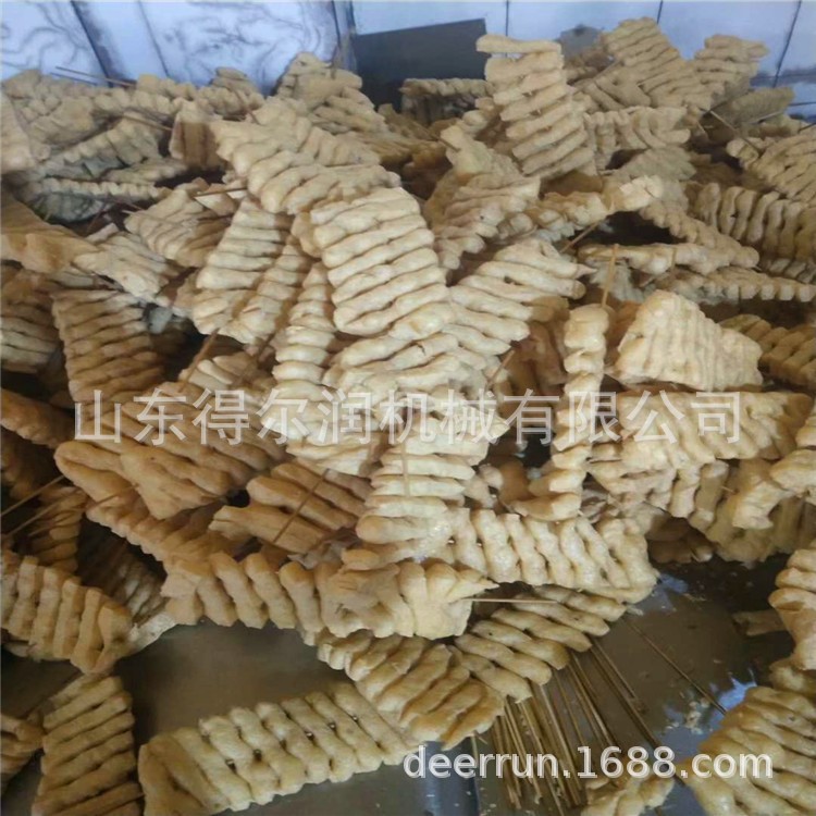 供應(yīng)豆腐泡油炸鍋 環(huán)保無煙 自動濾渣 魚糜蘭花串油炸機