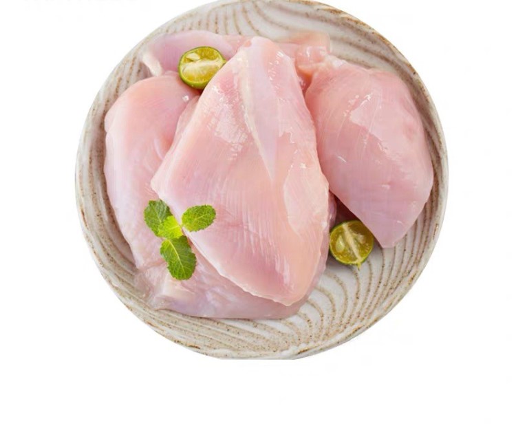 太合食品肉水煮雞胸肉1kg/袋新鮮冷凍肉批發推薦健身人群冷凍食品