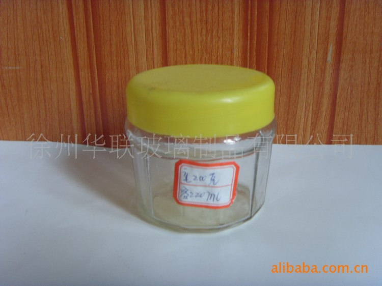 供應(yīng)蜂蜜玻璃瓶 配套塑料瓶蓋 醬菜瓶 玻璃瓶生產(chǎn)廠家 喜蜜瓶