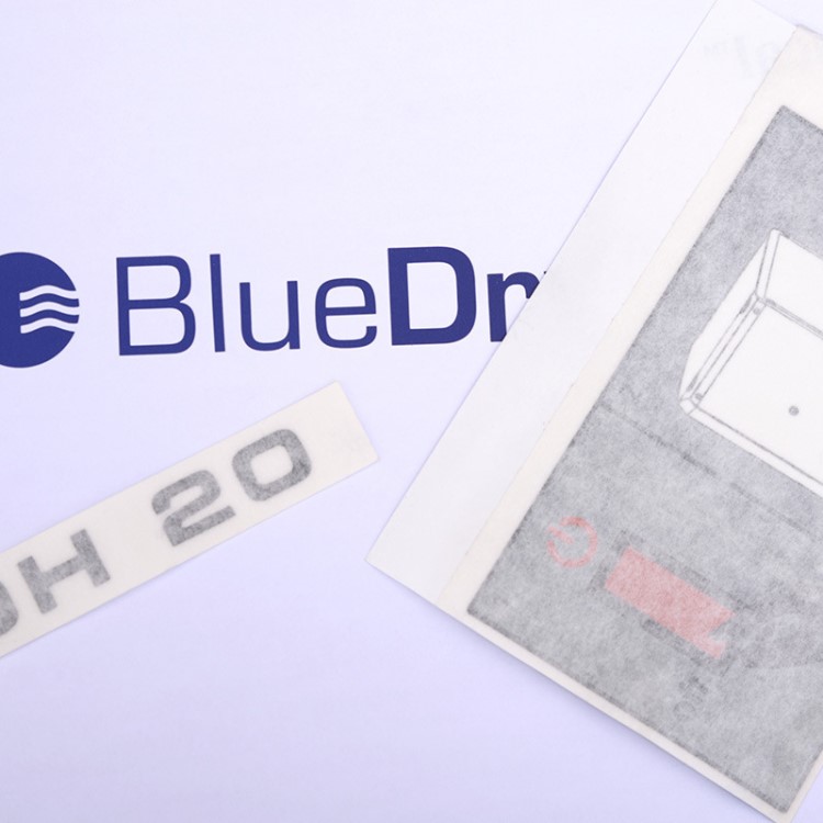 定做自粘廣告logo刻字轉移標簽不干膠商標即時貼標簽轉印貼紙