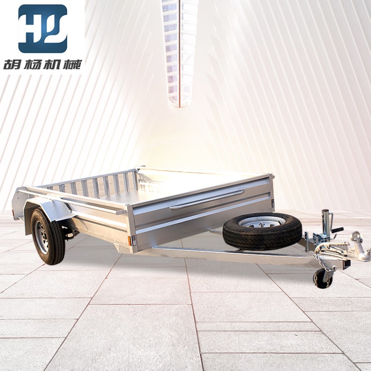 拖车厂家直销越野摩托车拖车偏三轮汽车拖车5米小型全挂拖车
