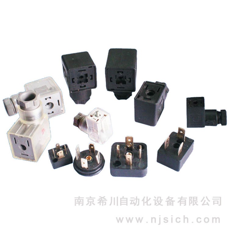 DIN43650 A/B/C型現(xiàn)貨赫斯曼接頭 電磁閥插頭 赫斯曼連接器