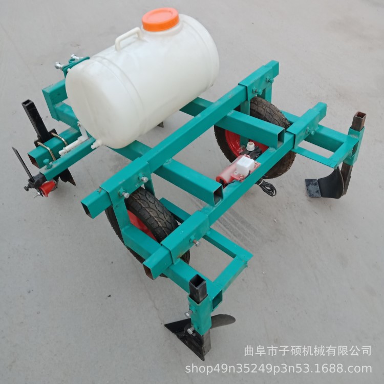 織金縣農業種植噴藥覆膜機 蔬菜大棚起壟覆膜機 家用手扶帶地膜機