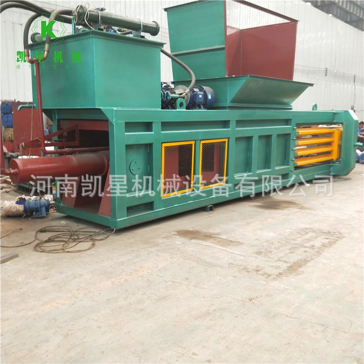 廢紙回收行業用廢紙打包機 全自動臥式秸稈捆扎打包機 商家