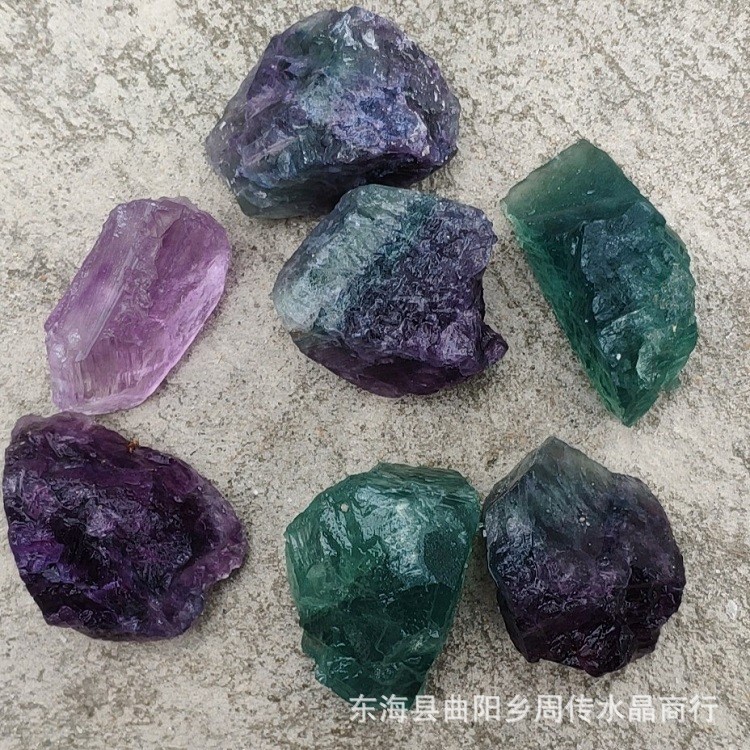 熱賣彩瑩石狀碎石 凈化空氣花盆擺飾魚缸碎石 裝飾用品彩螢石