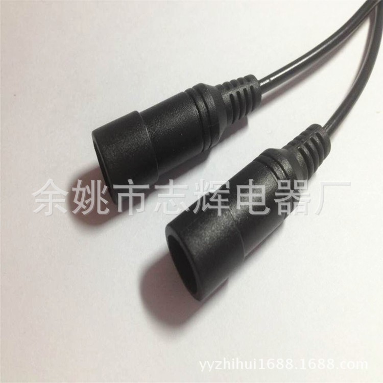 dc线厂家 dc防水电源线 dc公母插头转USB dc3.5*1.35 白色 5525