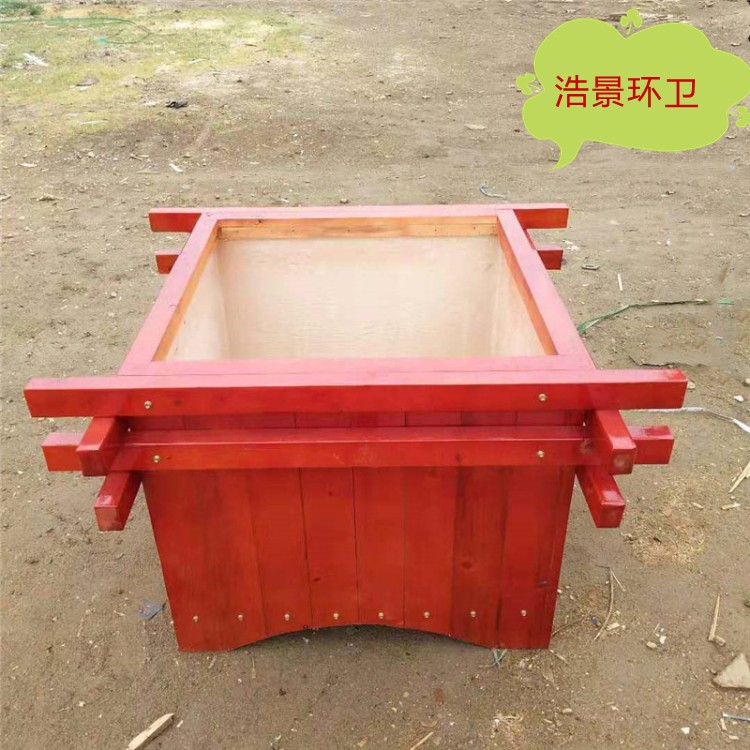 廠家直銷戶外木制花盆組合 景觀園林綠化花箱 移動(dòng)花壇
