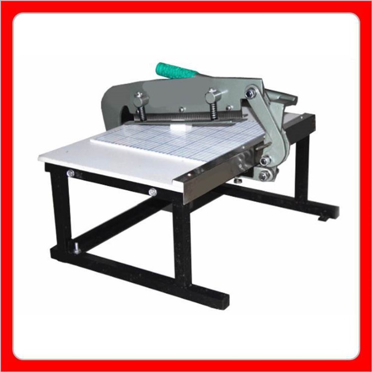 小型面料花边裁切机300mm长度布料裁切机纺织行业用锯齿切布机