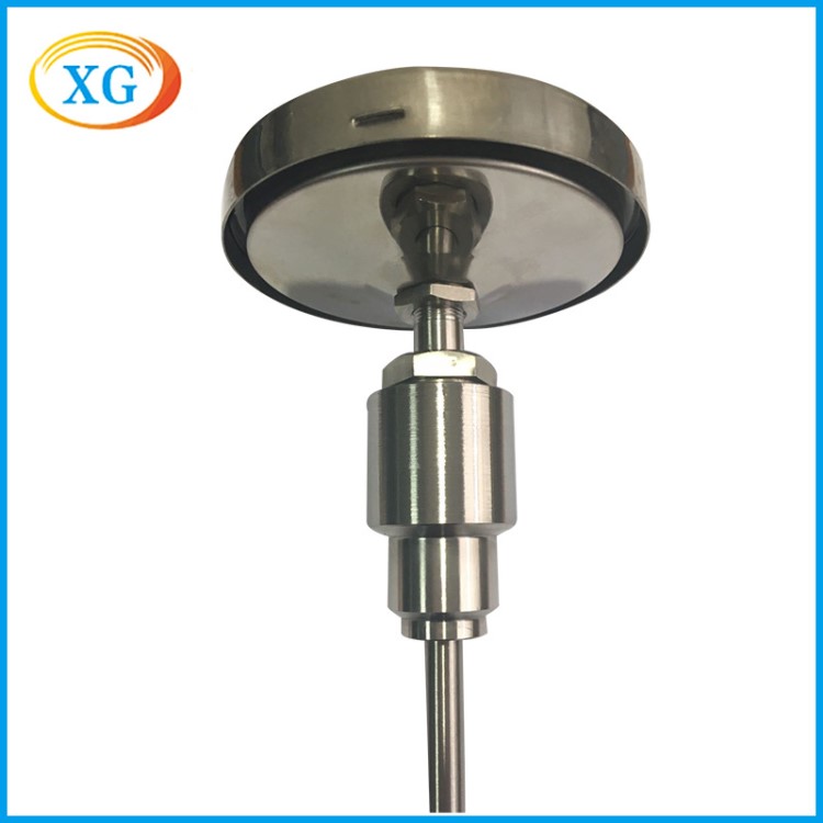 現(xiàn)貨供應(yīng)  雙金屬溫度計(jì) WSS-401  配底座軸向雙金屬溫度計(jì)
