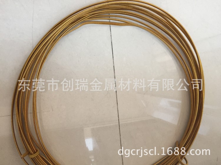 廠家直銷沙包扁銅漆包線現貨電焊機變壓器穩壓器玻璃絲漆包扁銅線