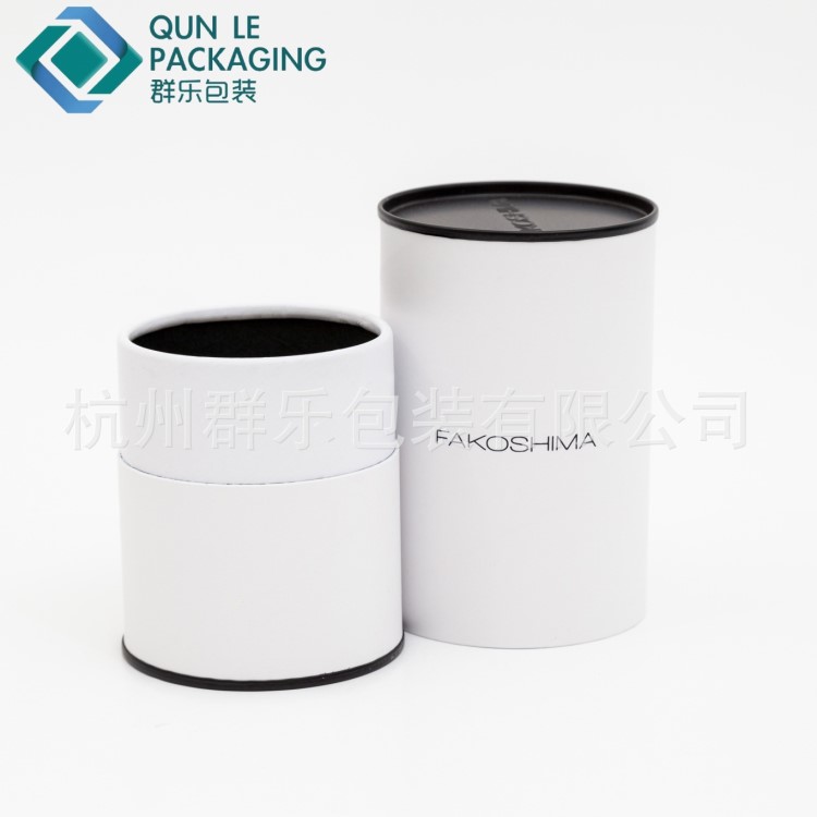 外貿出口包裝紙盒紙罐工藝品絲巾香水圓筒紙罐