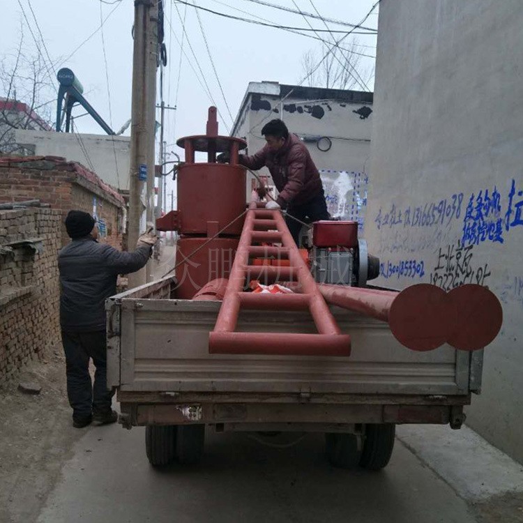 建筑工地專用地基打樁機 三腳架打眼夯河北眾鵬 價格實惠質量