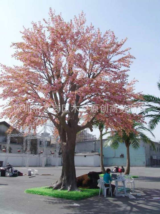 仿真樱花树 仿真桃花树 大型园林仿真樱花树 室外樱花树 许愿树