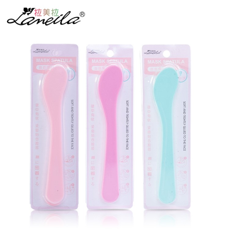 拉美拉面膜棒面膜勺子 塑料化妝面膜棒勺 DIY自制面膜工具 3336
