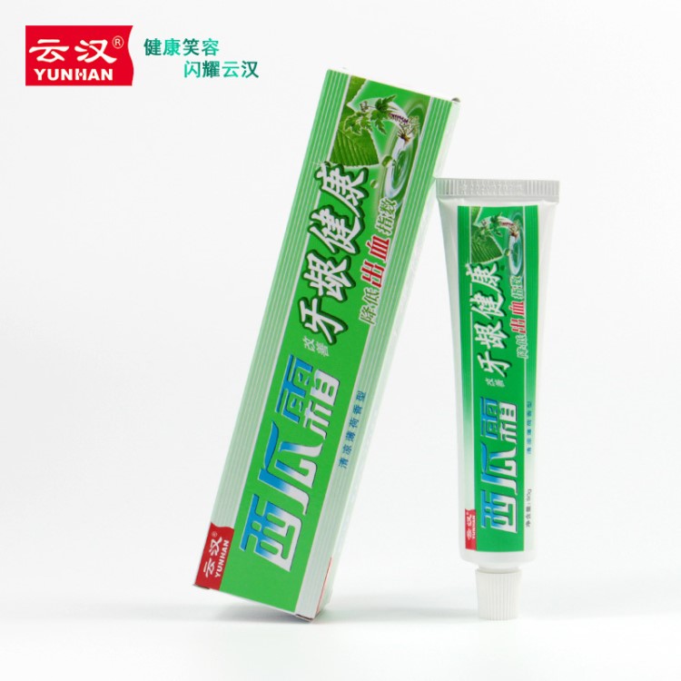 云漢西瓜霜護(hù)齦牙膏 90g 護(hù)理口腔去火清口氣去牙漬護(hù)齦減少出血