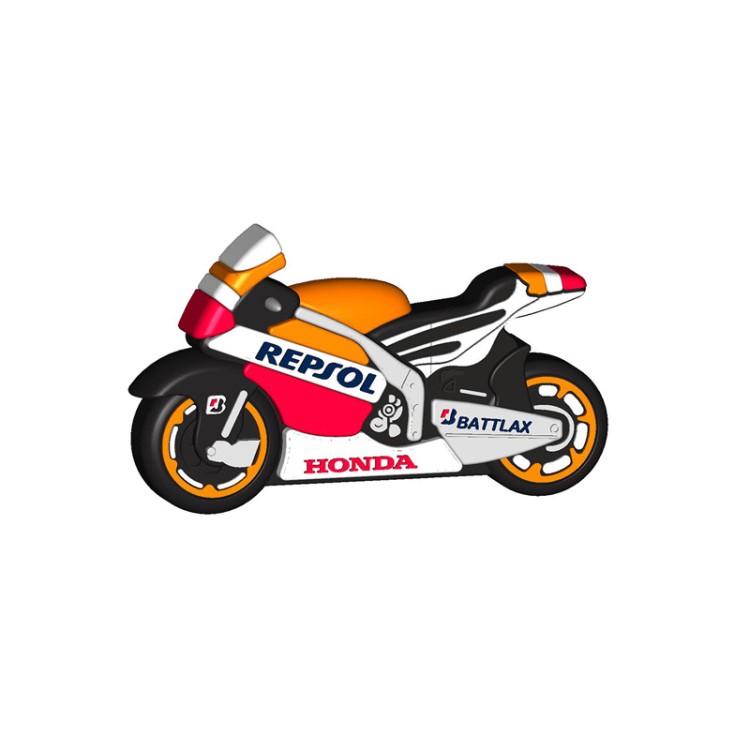 廠家PVC軟膠摩托車立體軟膠創意迷你優盤卡通造型U盤來圖定制logo