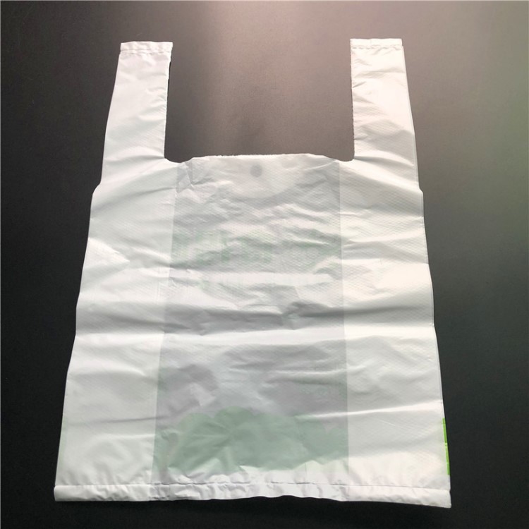 CPE磨砂白色透明塑料手提背心袋 超市便利店購(gòu)物包裝袋 定制批發(fā)