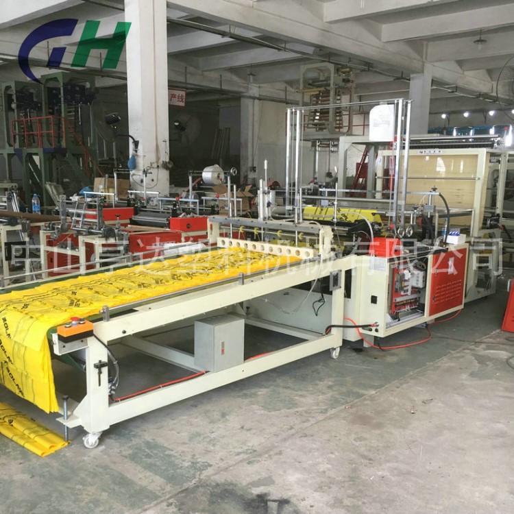 平口熱封冷切制袋機(jī) 平口手提袋制袋機(jī) 平口連卷制袋機(jī)