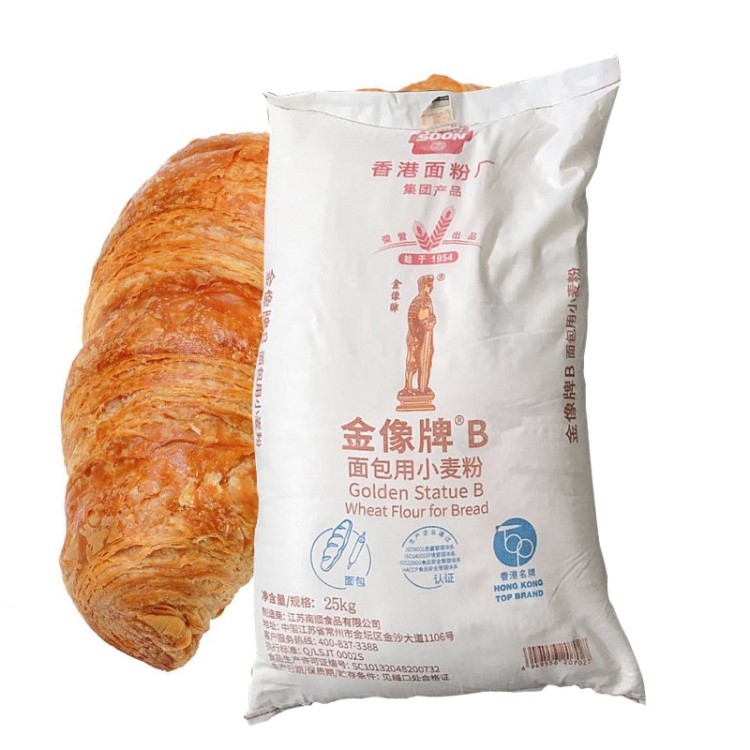 南順金像粉B 面包粉 金像高筋面粉 高筋粉 25kg/麻袋裝