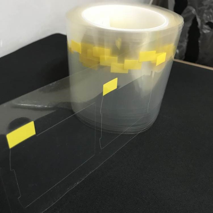 PET雙層硅膠保護膜電子產品屏幕手機外殼表面保護自動貼膜機專用
