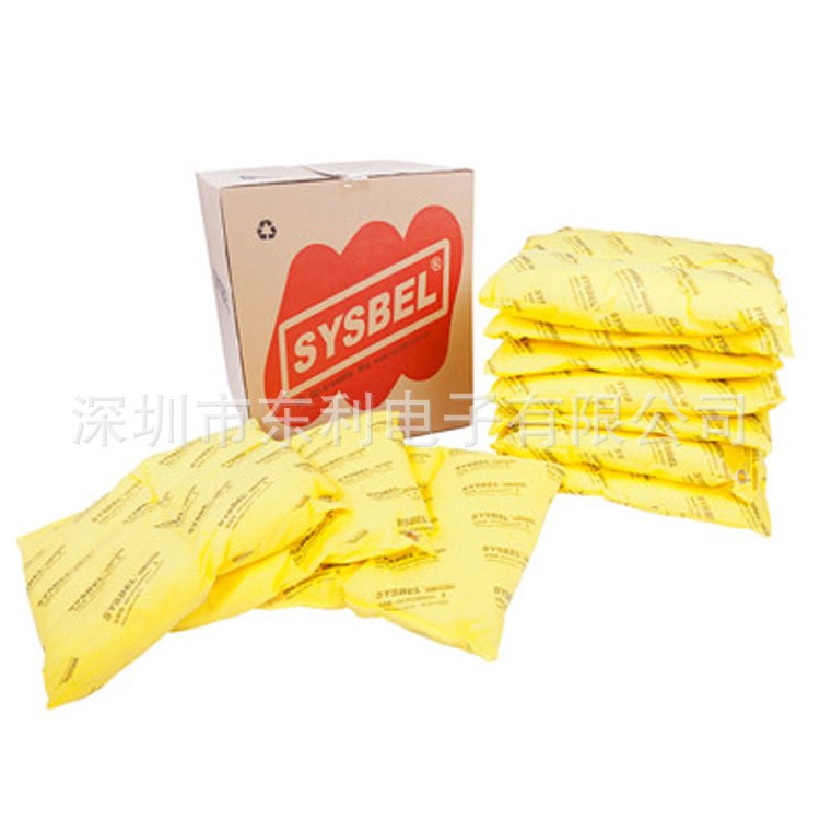 西斯貝爾 醫(yī)用吸附棉片SCP001 棉條棉卷 液體化學(xué)品專用吸附棉枕