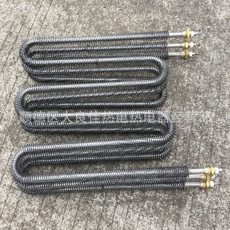 W形不銹鋼帶散熱片發(fā)熱管電熱管熱泵空氣能加熱管風(fēng)道發(fā)熱管