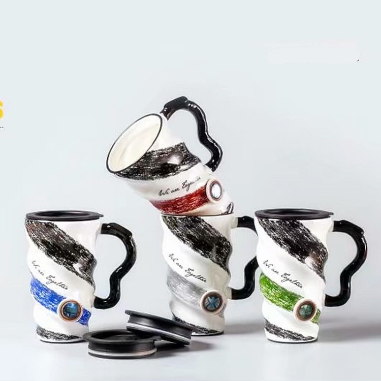 創意英雄聯盟杯子 個性精品禮品彩繪陶瓷杯 大容量水杯淘寶代發