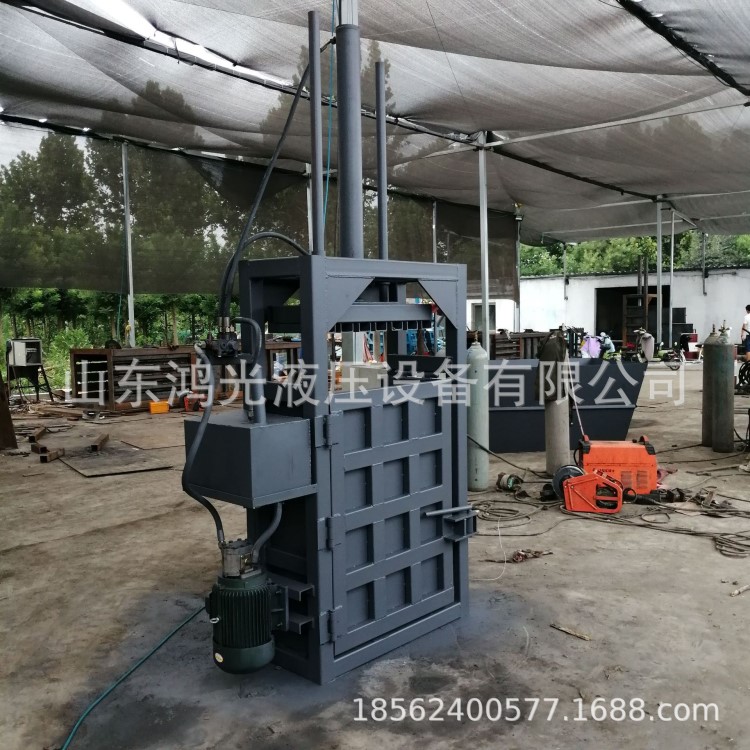 立式塑料打包機 哈爾濱廢薄膜壓包機 廠家批發(fā)羊毛立式液壓打包機