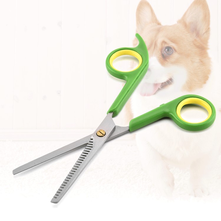 厂家直销不锈钢宠物美发牙剪宠物剪刀修毛剪刀狗狗猫咪宠物用具