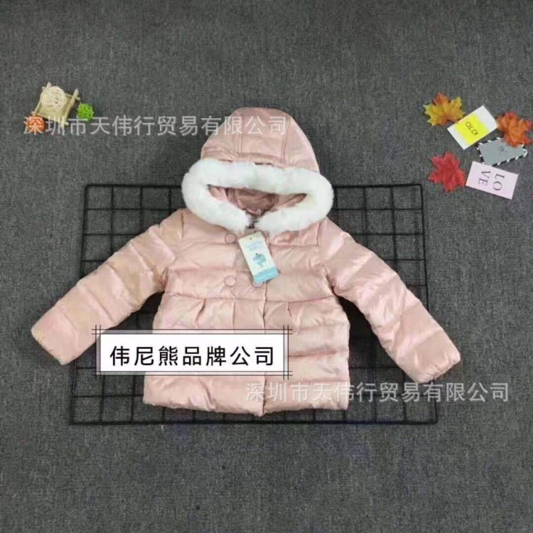 唯思凡 巴拉巴拉 盈湖品牌童裝專柜冬季羽絨服批發(fā)走份