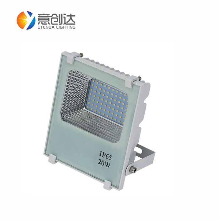 黑金剛2835/5054貼片LED投光燈10W100150W200W泛光燈戶外燈具照明