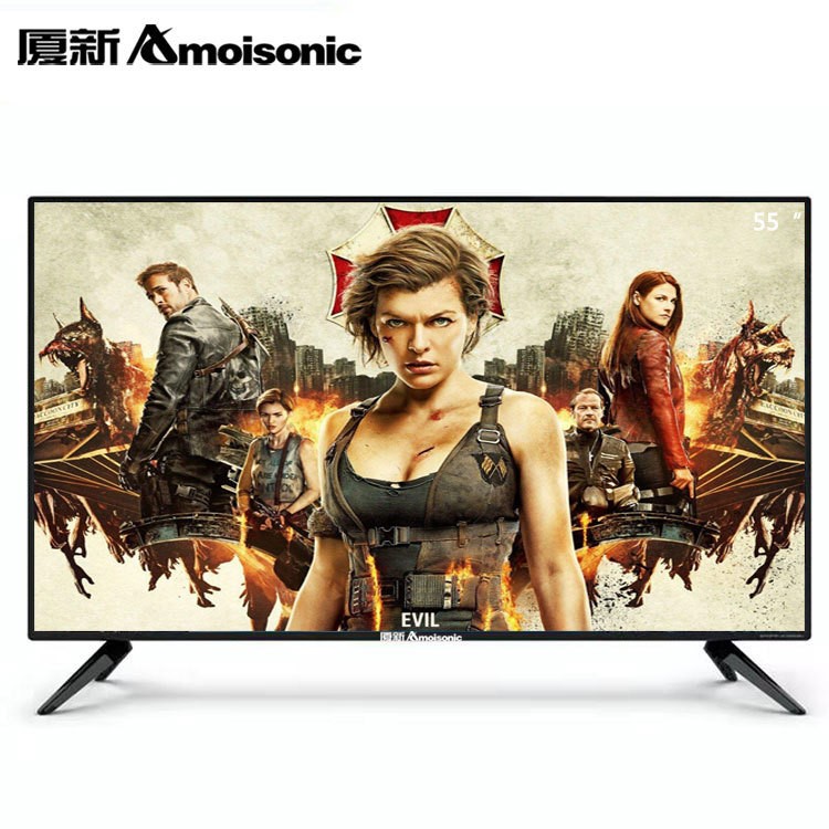 Amoisonic/廈新電視4A 50英寸語音智能4K超清液晶wifi電視 42 55