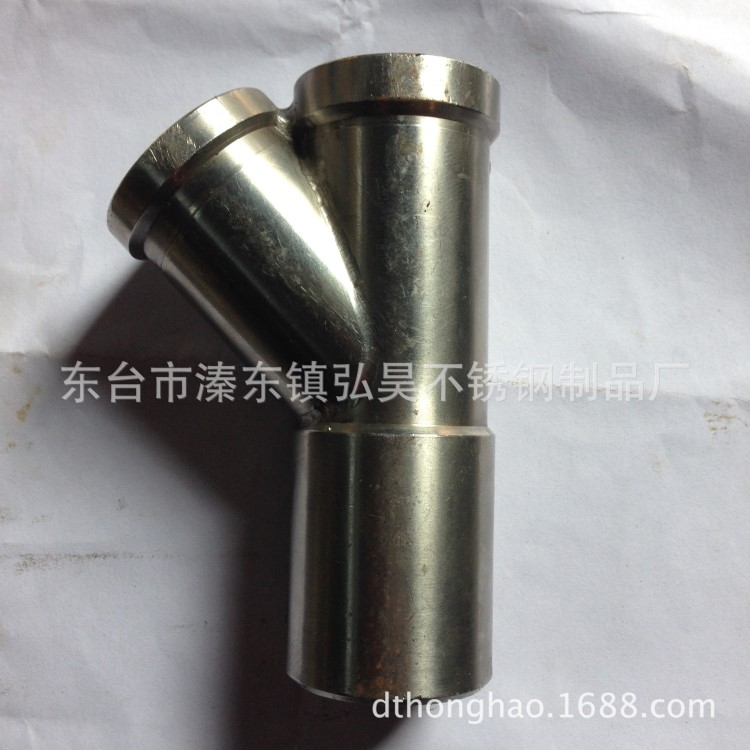 供應316L不銹鋼三通內絲旋轉水管接頭全系列  來圖來樣定做