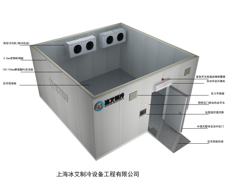 超低溫醫藥冷庫設備藥品冷藏庫冷庫安裝工程