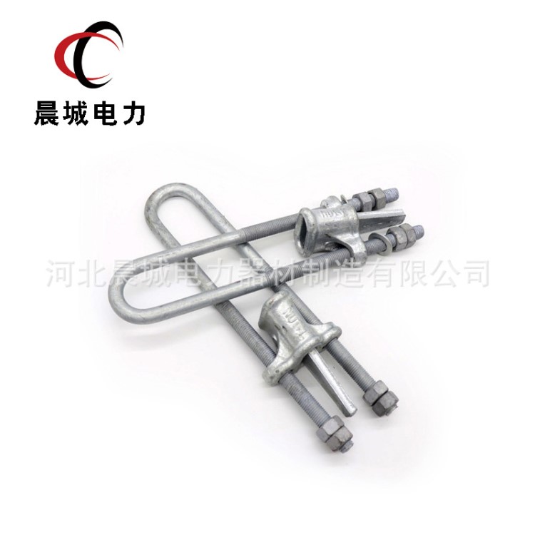 生產(chǎn)定制 電力電纜連接UT-4線夾 電力器材專用NUT-4熱鍍鋅UT線夾