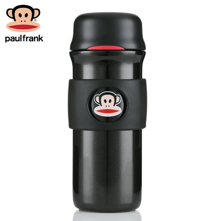 PaulFrank/大嘴猴保溫杯男女士商務(wù)車載便攜水杯子茶杯不銹鋼水壺