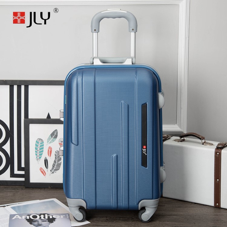 20寸短途锁扣旅行拉杆箱条纹磨砂万向轮商务行李箱海关锁密码箱包