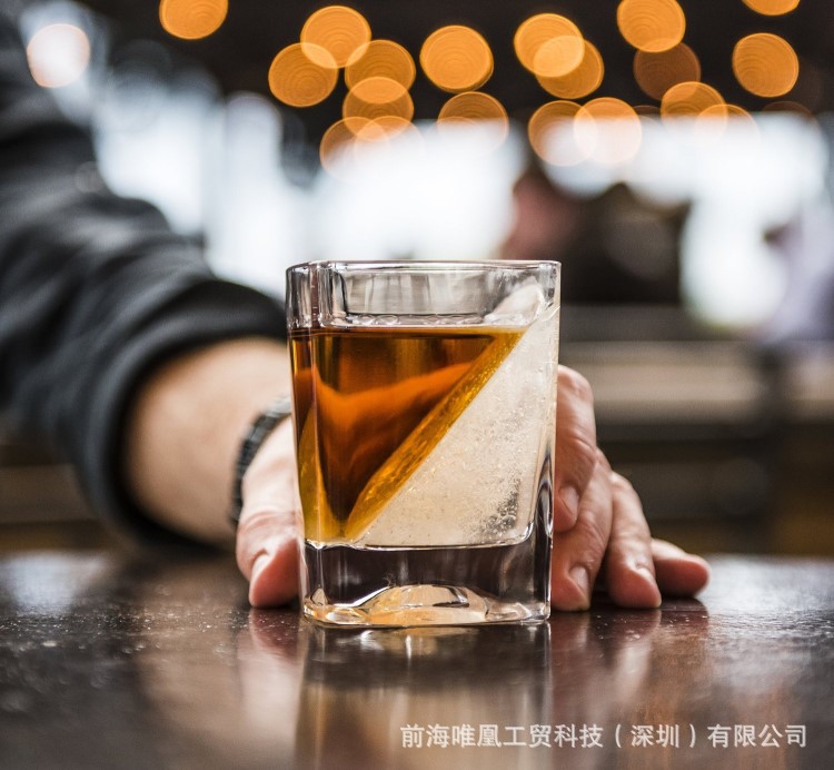 180ml美國品冰楔玻璃烈酒杯 KTV酒吧威士忌酒杯 可定制logo