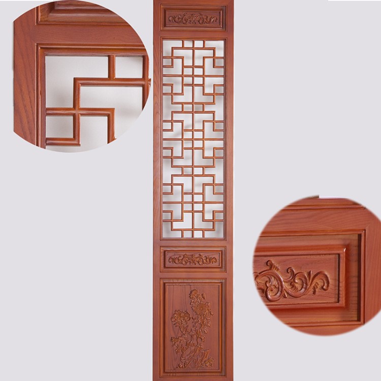 環保屏風隔斷 品質款實木仿古門窗 可定制木質中式屏風廠家直銷